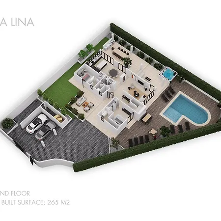 Villa Vacation I Lina, Golf Valley, Private Heated Pool, Jacuzzi, Close To The Marina *