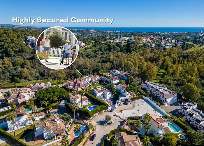 Villa Vacation I Lina, Golf Valley, Private Heated Pool, Jacuzzi, Close To The Marina Marbella