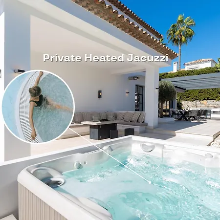 Vacation I Lina, Golf Valley, Private Heated Pool, Jacuzzi, Gated Community, Close To Puerto Banus