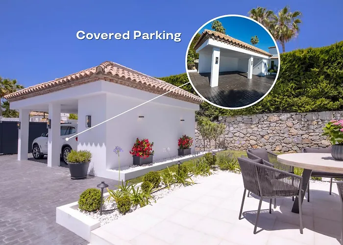 Vacation I Lina, Golf Valley, Private Heated Pool, Jacuzzi, Close To The Marina ماربيا