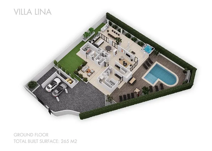 فيلة Vacation I Lina, Golf Valley, Private Heated Pool, Jacuzzi, Close To The Marina *