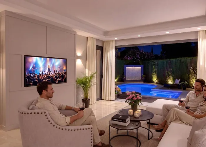 Vacation I Lina, Golf Valley, Private Heated Pool, Jacuzzi, Close To The Marina ماربيا