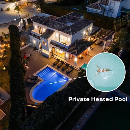 Vacation I Lina, Golf Valley, Private Heated Pool, Jacuzzi, Gated Community, Close To Puerto Banus Villa *